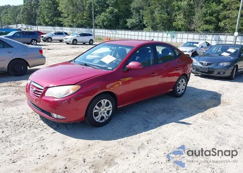 2010 Hyundai Elantra Gls из США, поврежденный, VIN KMHDU4AD5AU168575